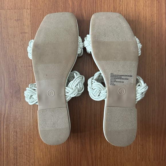 A New Day Braided Pearl Sandals - Picture 2 of 3